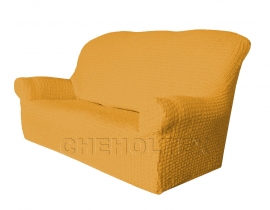 Чехлы на диваны ( 3х-местные) - Чехол Модерн на 3-х местный диван, цвет Горчичный
