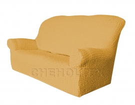 Чехлы на диваны ( 3х-местные) - Чехол Модерн на 3-х местный диван, цвет Медовый