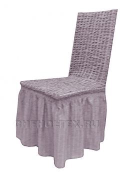 Чехлы на стулья - Чехол на стул, цвет лиловый