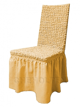Чехлы на стулья - Чехол на стул, цвет медовый