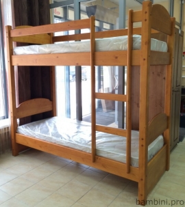 Мебель для детской - Кровать двухъярусная С106 (массив сосны)
