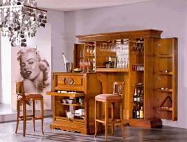  - Montalcino - бар с центральным  выдвижным элементом