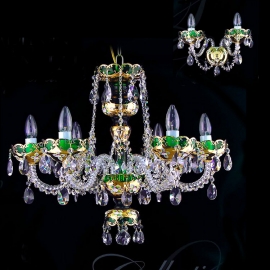  - IVELE 1210green - люстра хрустальная