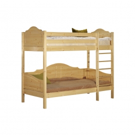 Мебель для детской - Кровать 2-ярусная К3 (массив сосны)