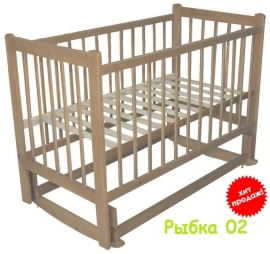 Кроватка детская "Рыбка 02" Кроватка детская "Рыбка 02"
