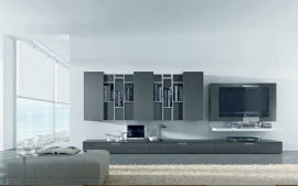 Стойки, тумбы для аппаратуры - MODERNO GLORIO - composition 210 - мебель для гостиной