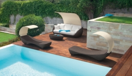 Садово-парковая мебель - Roberti Greenfeild St. Tropez - шезлонг для сада