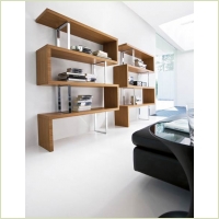 Шкафы, шкафы-купе, стеллажи, библиотеки - Книжный стеллаж - Tonin CASA - Librarian Art. 7246