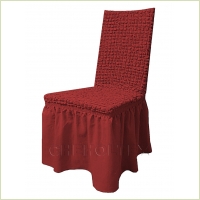 Чехлы на стулья - Чехол на стул, цвет бордовый