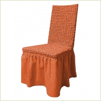 Чехлы на стулья - Чехол на стул, цвет терракот