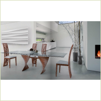  - Idealsedia - стол Charlotte Tavolo + стулья Issa Sedia