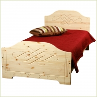 Мебель для детской - Кровать AU1 (массив сосны)