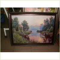 Постер 60см*80см Пруд - 2000 руб