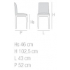  - Стул METALINE - 23/L