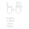  - Стул METALINE - 28/L