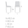  - Стул METALINE - 28/T