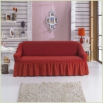 Чехлы на диваны ( 3х-местные) - Чехол на 3-х местный диван, цвет бордовый