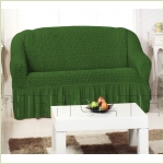Чехлы на диваны ( 3х-местные) - Чехол на 3-х местный диван, цвет зеленый