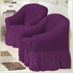 Чехлы на кресла - Чехол на кресло, цвет фиолетовый (слива)