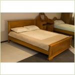 Мебель для дачи - Кровать 2-х спальная из массива ангарской сосны