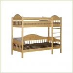 Мебель для детской - Кровать 2-ярусная F3 (массив сосны)